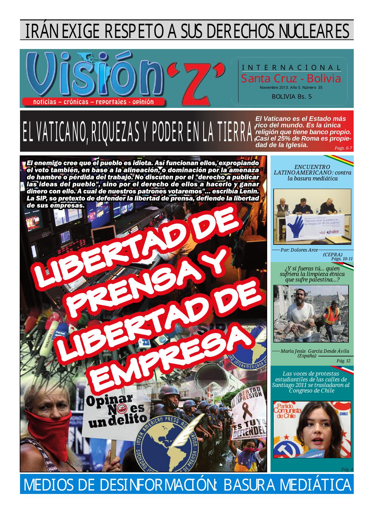 Portada de Edición N.° 35