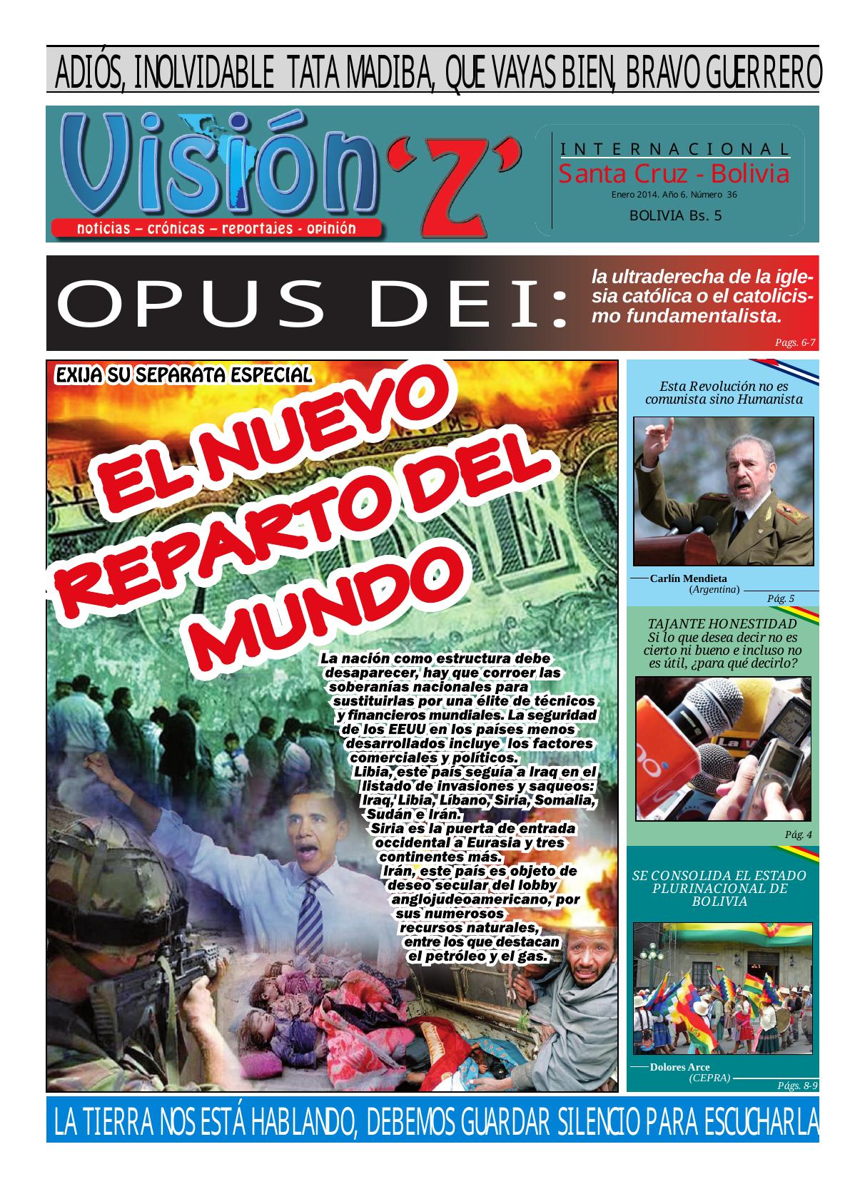Portada de Edición N.° 36