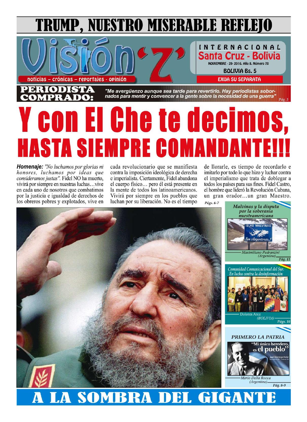 Portada de Edición N.° 70