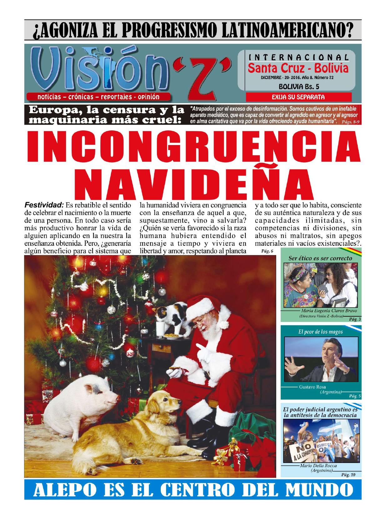 Portada de Edición N.° 72