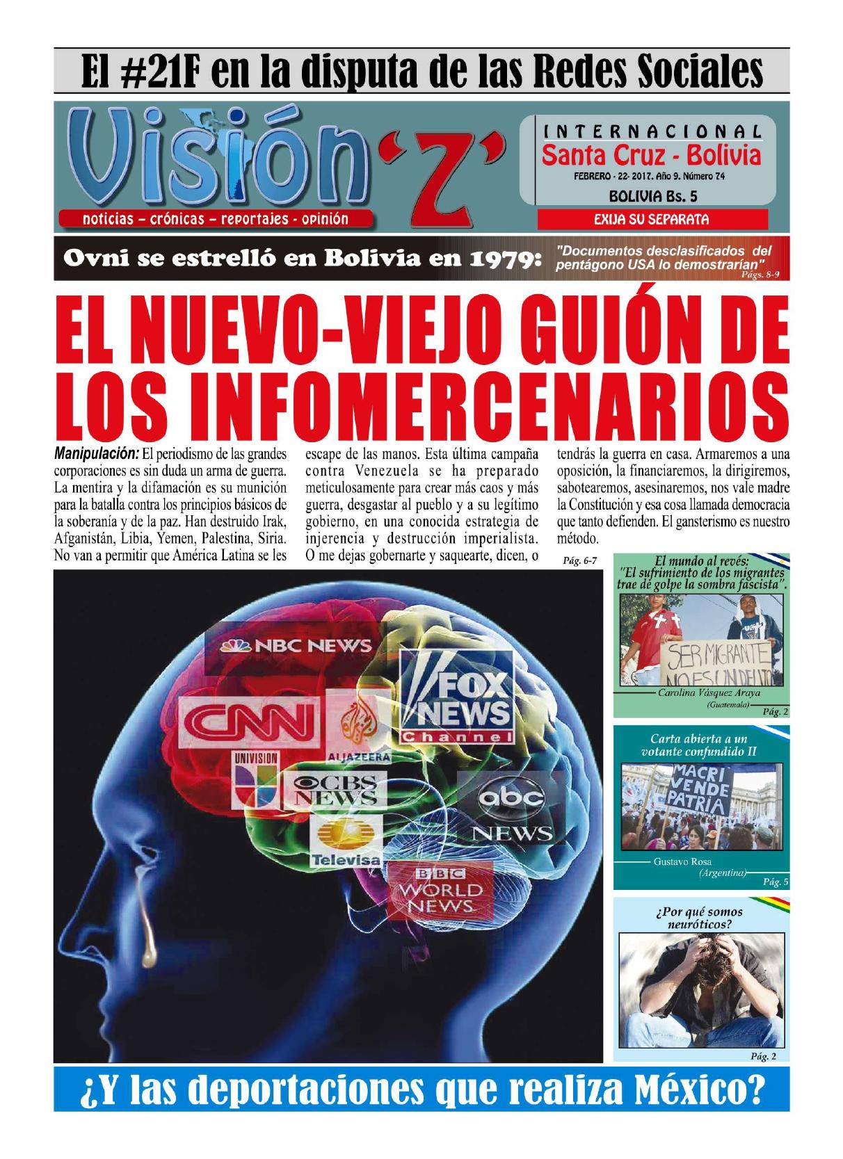Portada de Edición N.° 74