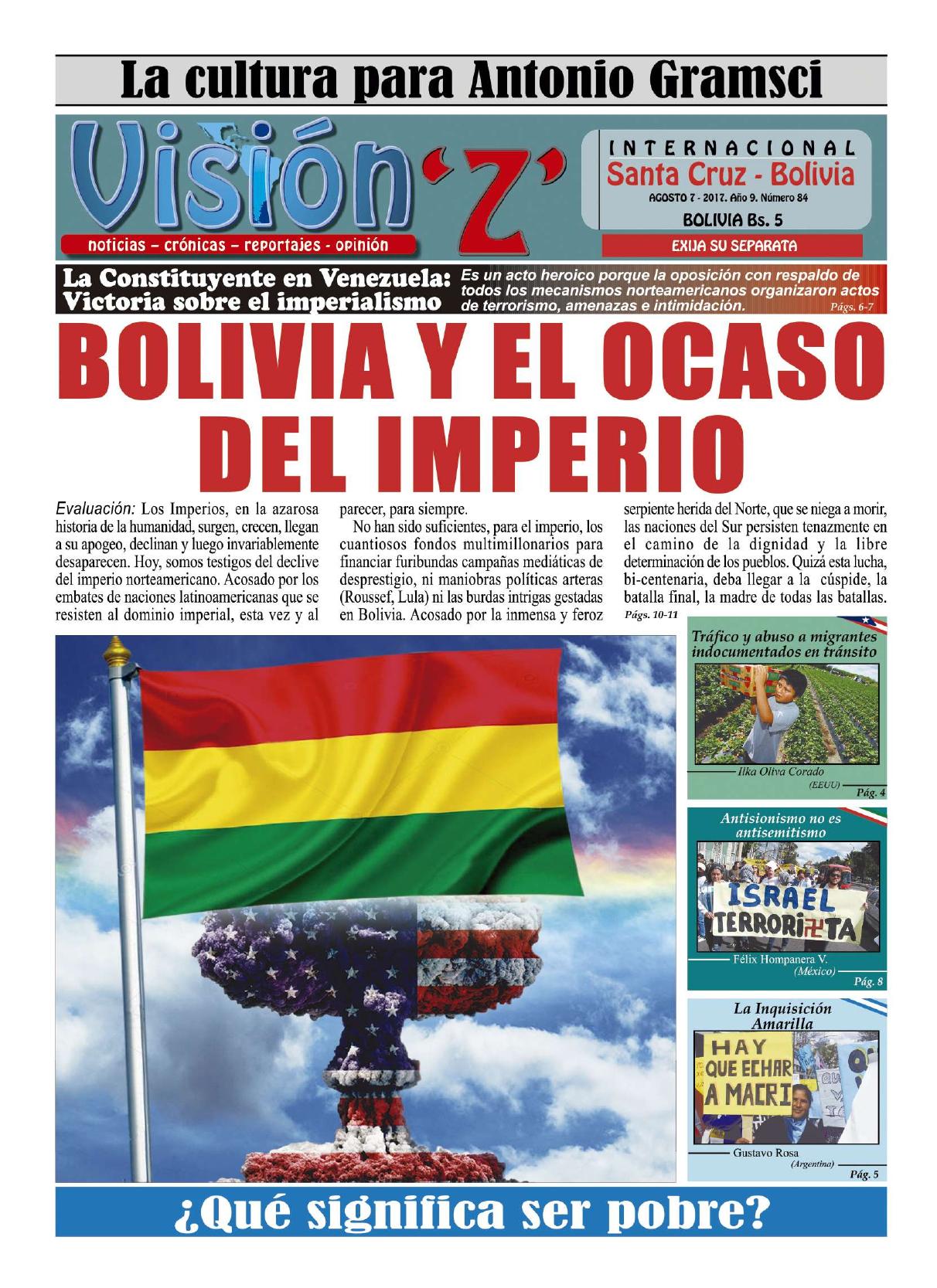 Portada de Edición N.° 84