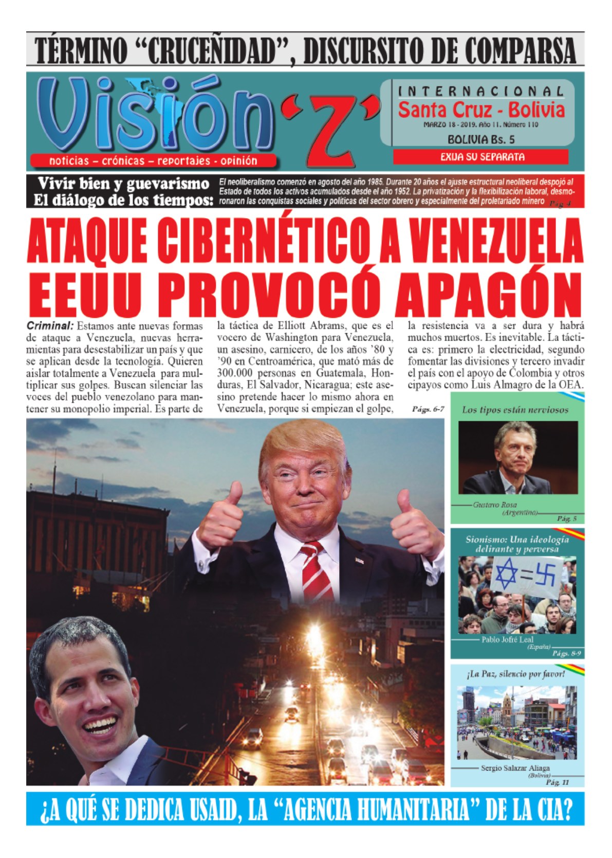Portada de Edición N.° 110