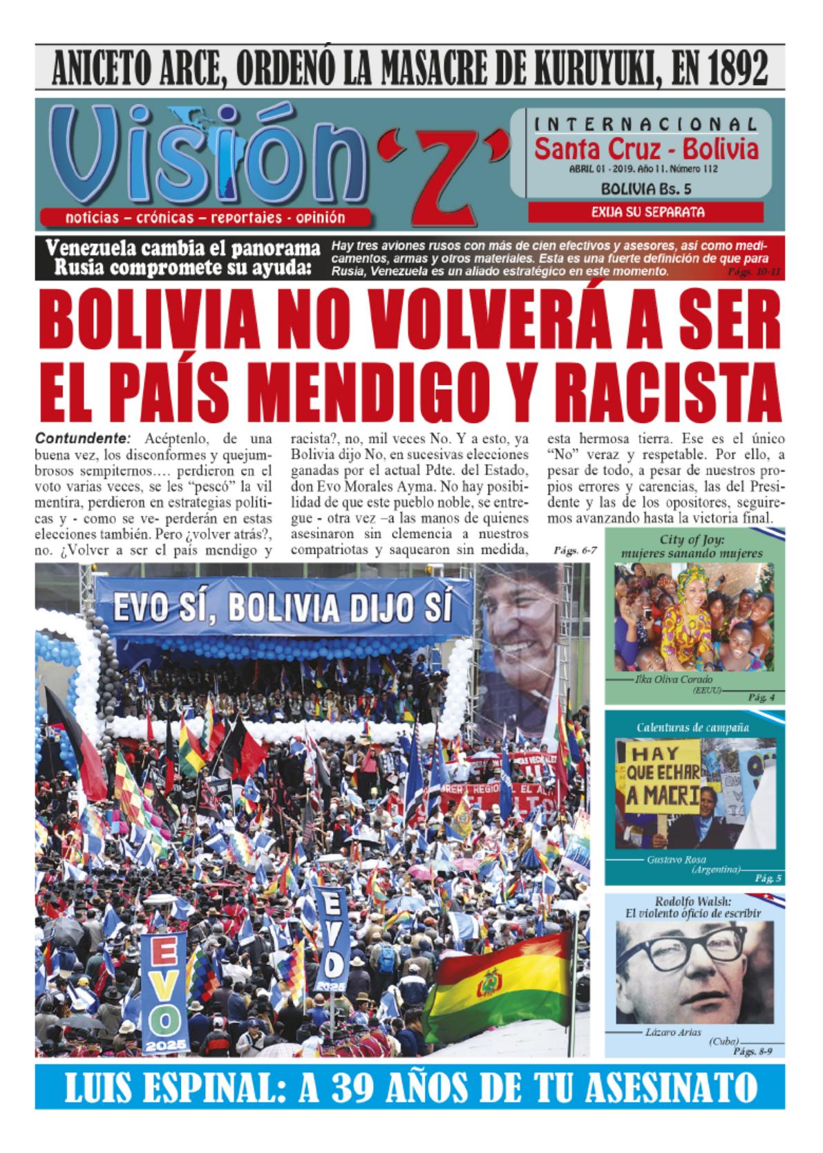 Portada de Edición N.° 112
